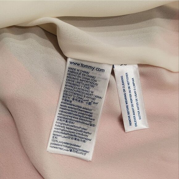 Tommy Hilfiger Women's Zendaya Curve Cross Front Dress Size 18 - Picture 9 of 11